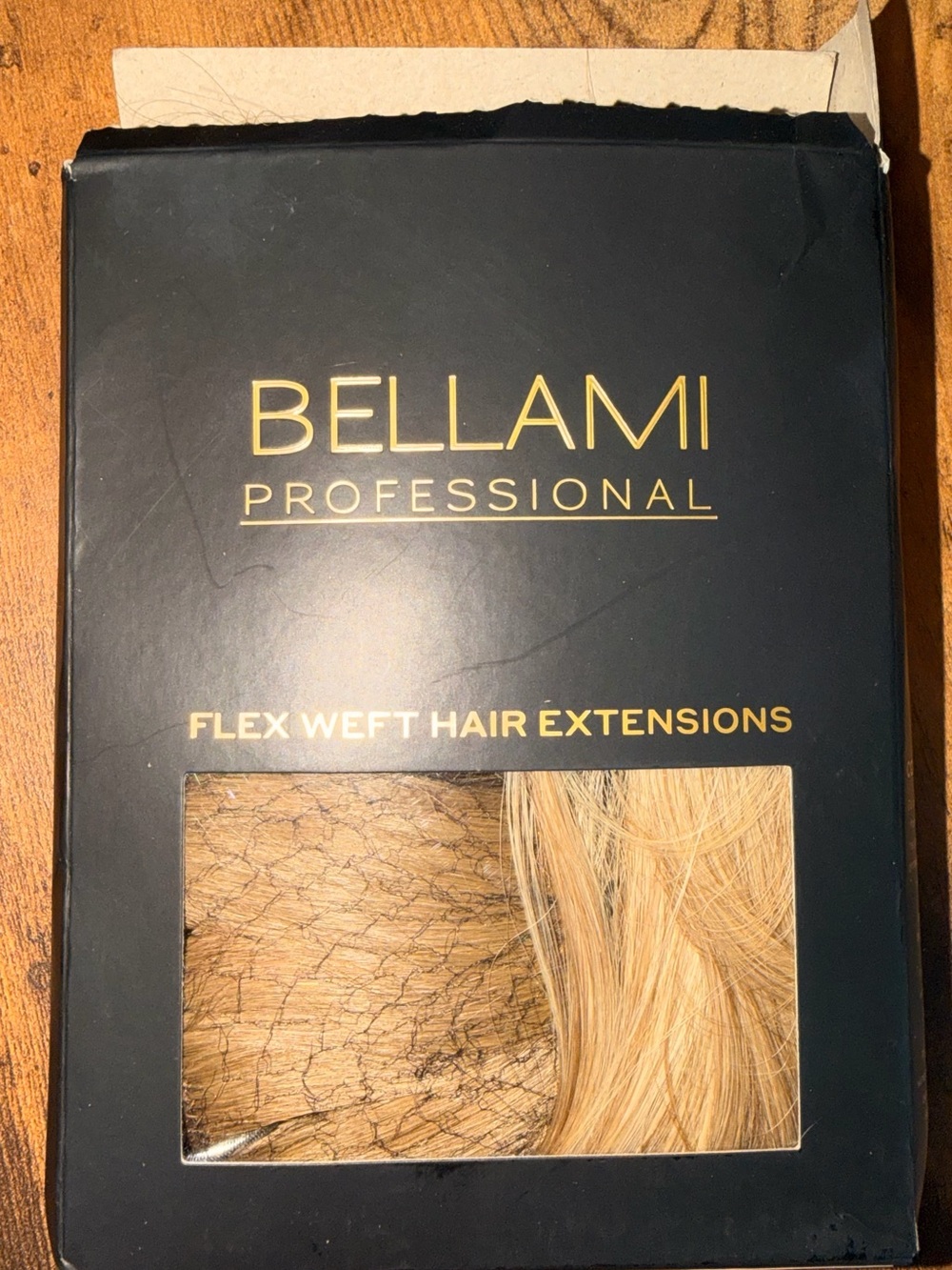 16 Inch Bellami Blonde (Vanilla Latte) Flex Weft Hair Extensions